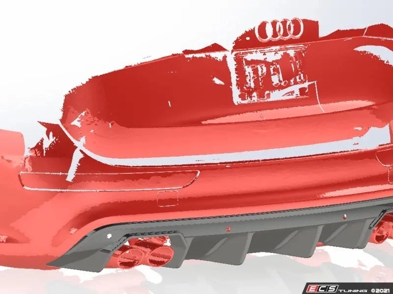 ECS Tuning ES#4424686 Диффузор заднего бампера для Audi SQ5 B8 — фото 10 из 12