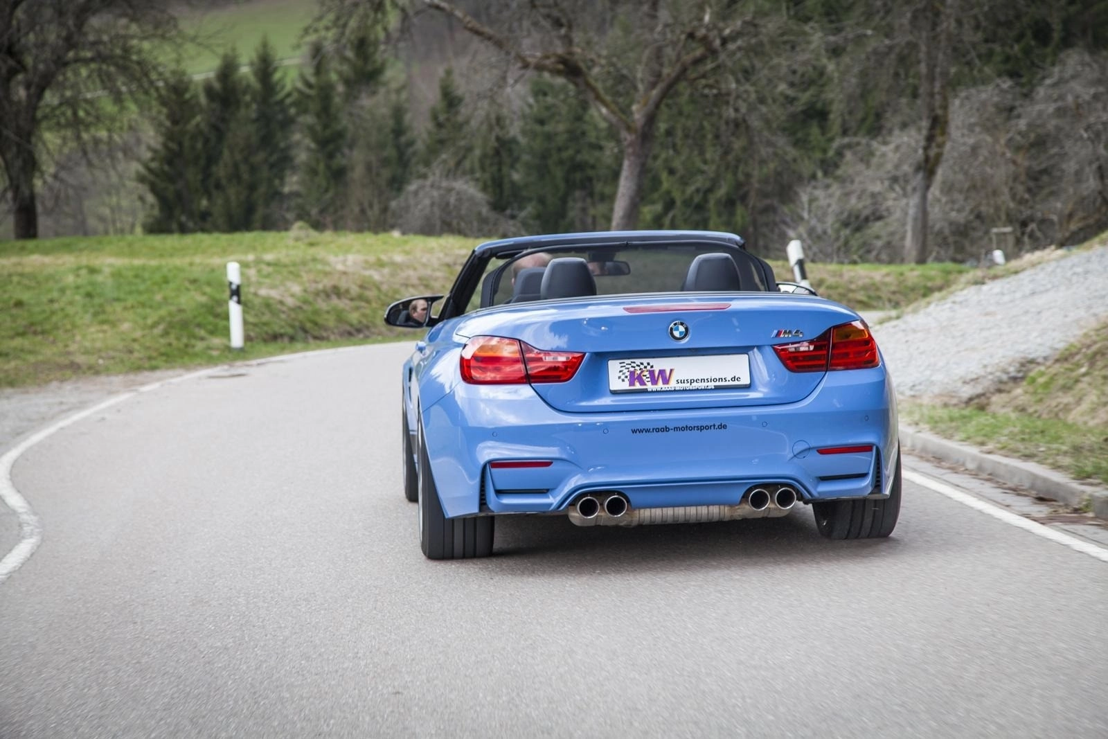 KW Suspension 253200AV Комплект регулируемых пружин с занижением для BMW M4 F83 Cabrio — фото 5 из 9