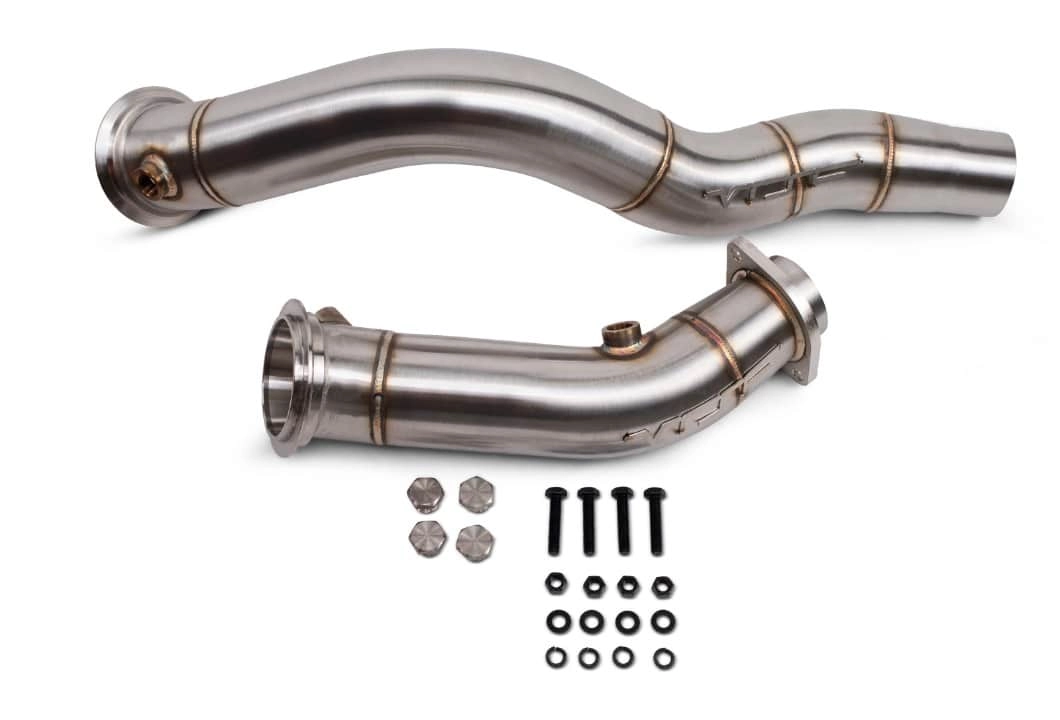 VRSF 10802010 Racing Даунпайпы без катализаторов для S55 2015 – 2019 BMW M3, M4 & M2 Competition F80 F82 F87 — фото 2 из 4