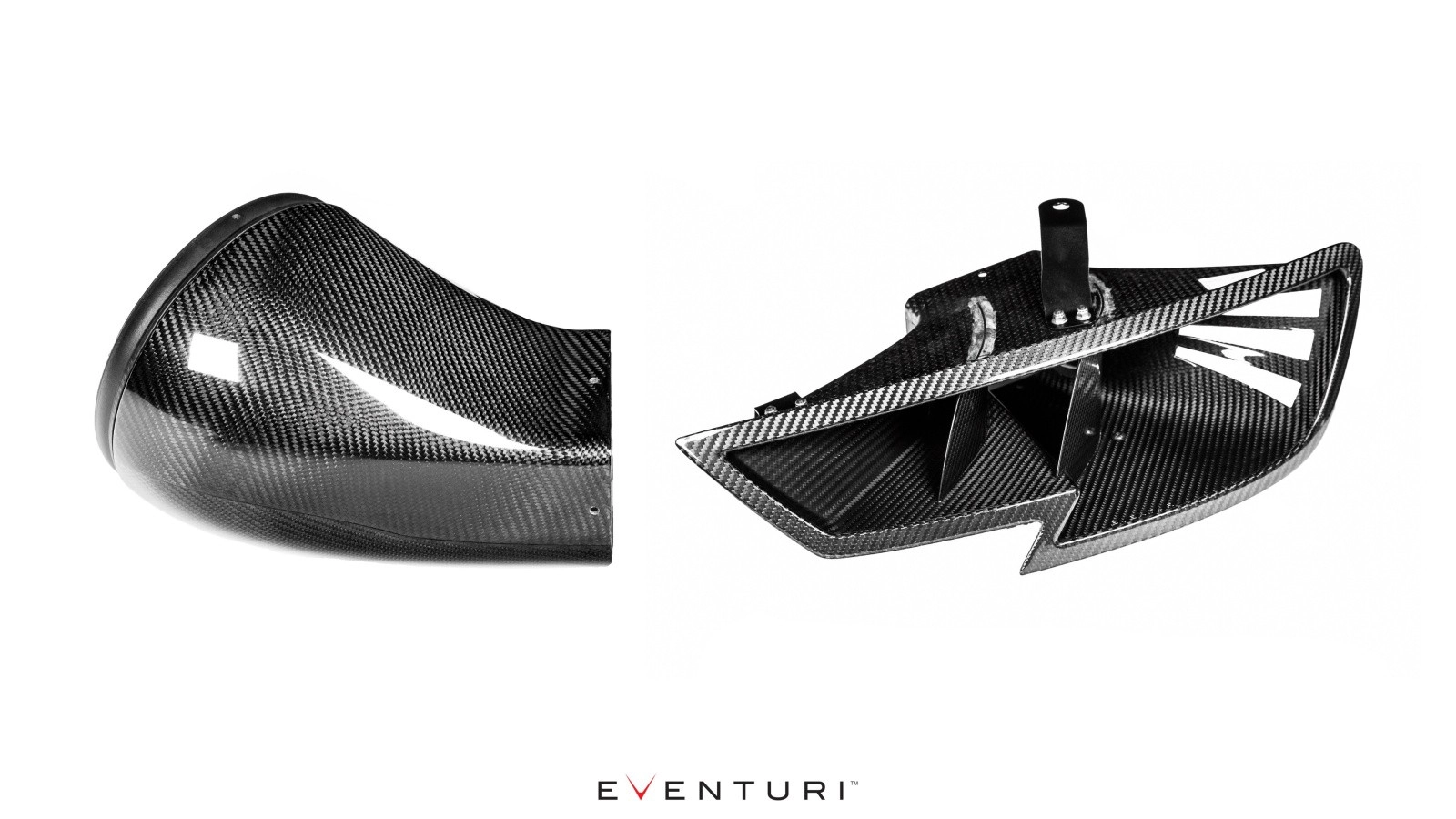 Eventuri EVE-ST38V8S-CF-HDP Воздуховод Фары из карбона для Audi RS3 8V — фото 1 из 12