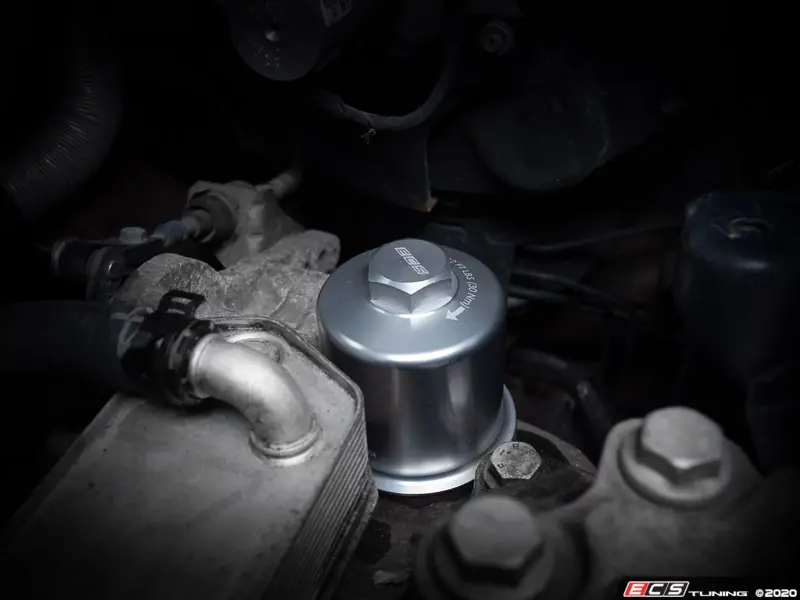 ECS Tuning ES#4039296 Алюминиевый корпус фильтра DQ250 (полированный) — фото 8 из 9