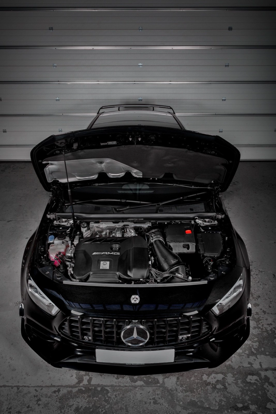 Eventuri EVE-A45S-CF-INT Впускная система из карбона для Mercedes AMG W177 A45S / C118 CLA45 — фото 12 из 14