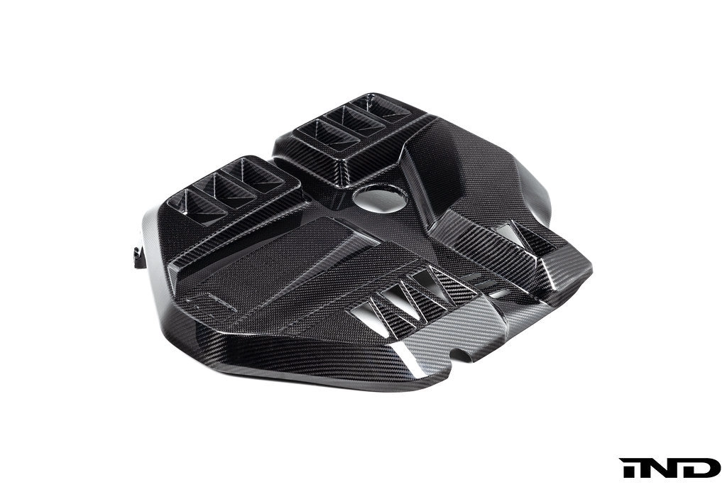 Eventuri EVE-G8XM-CF-ENG Крышка двигателя из карбона для BMW G8X M2 / M3 / M4 S58 (глянец) — фото 3 из 8