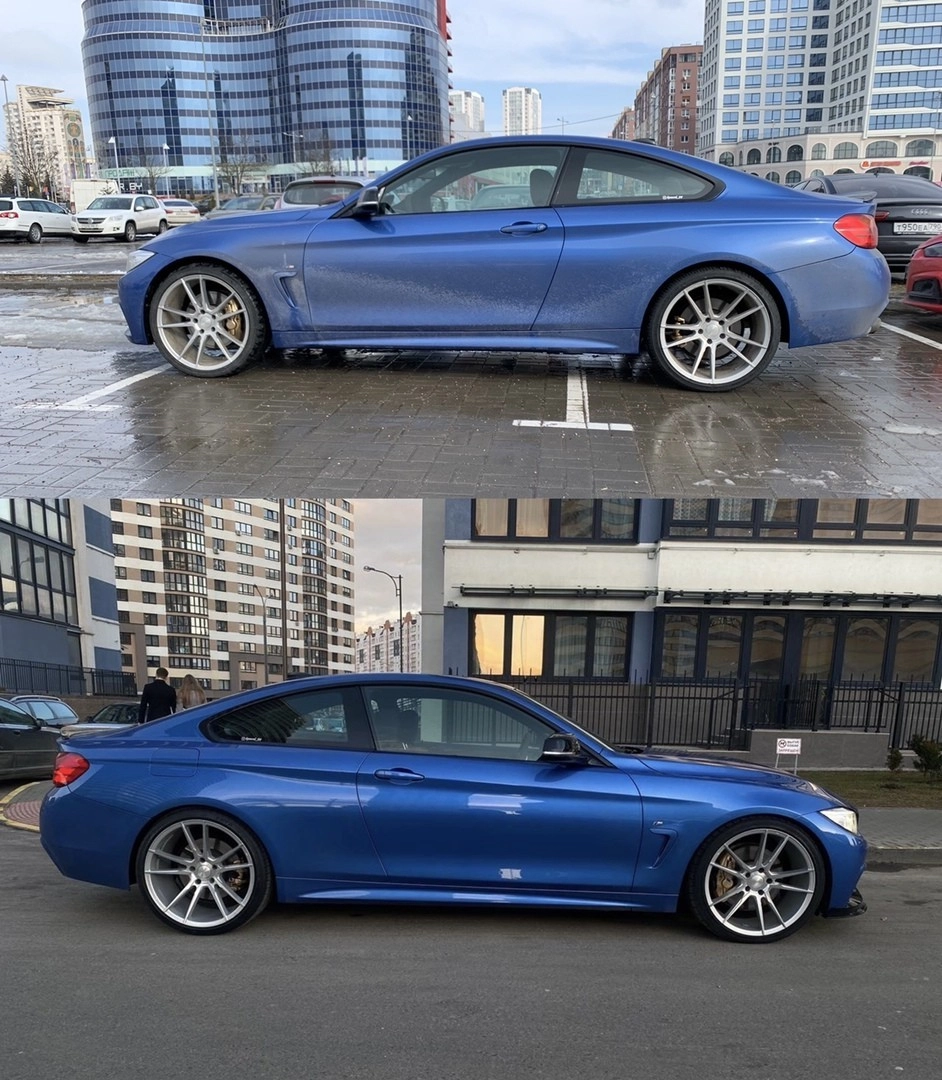 H&R 28832-1 Пружины с занижением BMW 3 F30 / 4 F32 4WD — фото 5 из 5