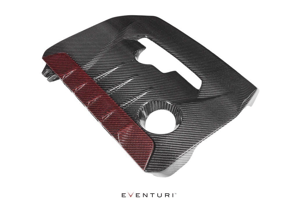 Eventuri EVE-GR4-CF-ENG Крышка двигателя из карбона для Toyota GR Corolla / GR Yaris (глянец) — фото 2 из 4
