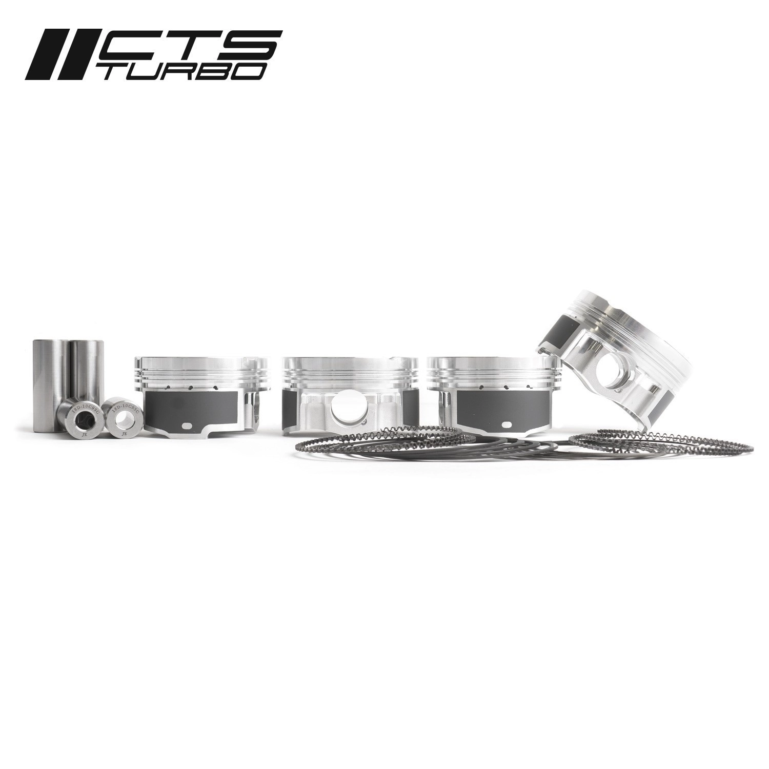CTS by JE Pistons Комплект кованых поршней CR 9.3:1 для VAG 2.0 TSI GEN.2/3 82.5mm — фото 1 из 6