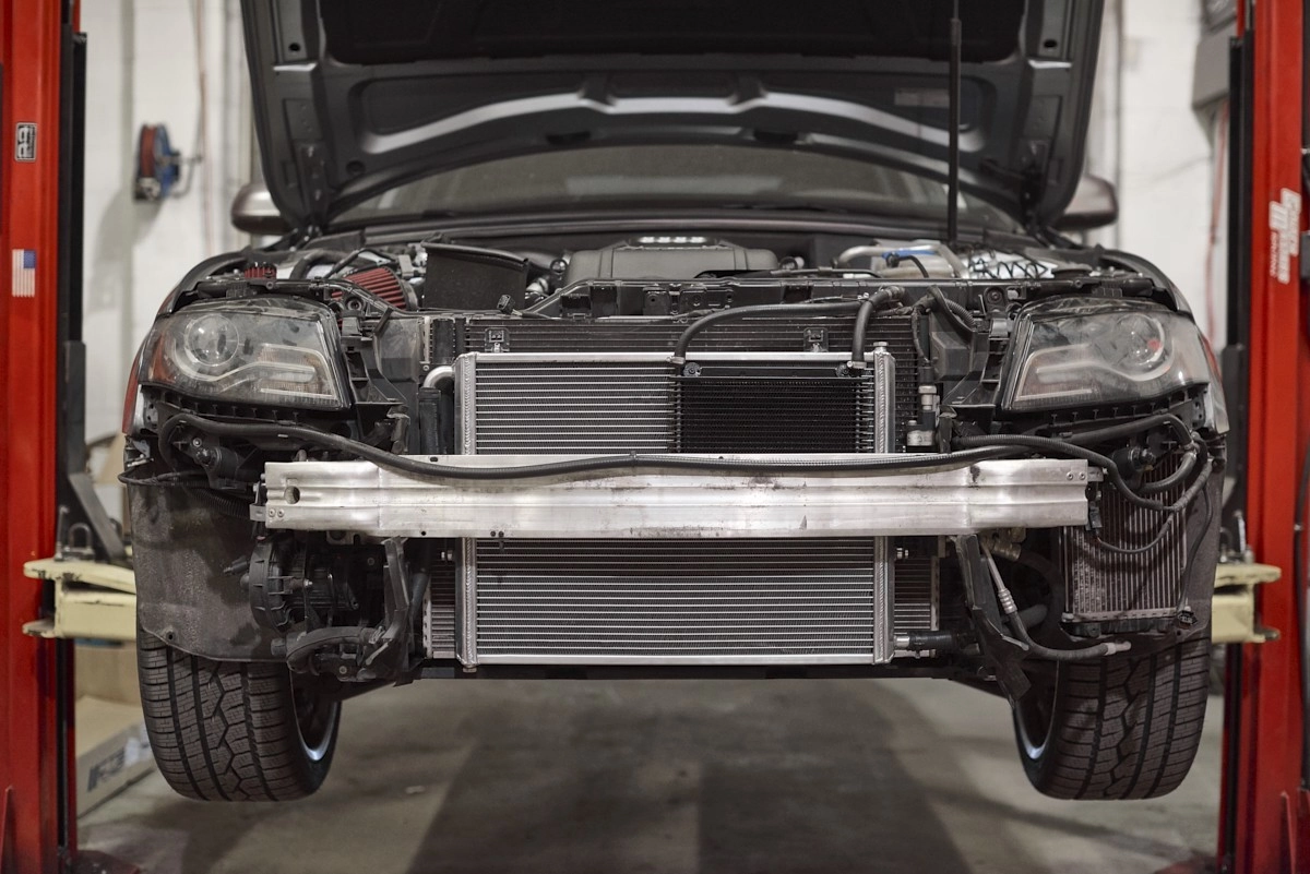 CTS Turbo CTS-B8S4-AWIC Радиатор охлаждения наддува (компрессора) для B8/B8.5 Audi S4/S5/Q5/SQ5 3.0T — фото 2 из 2