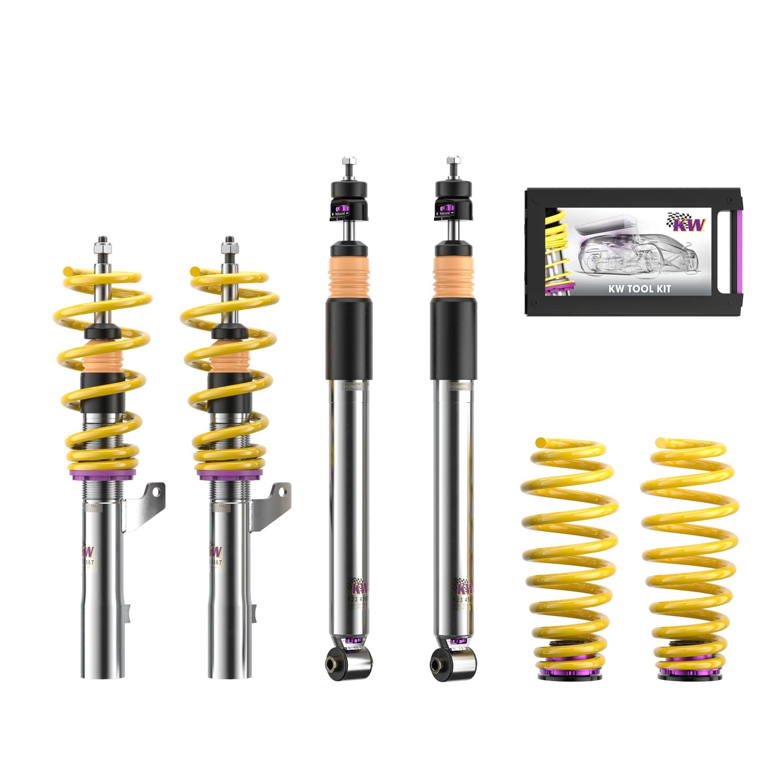 KW Suspensions 35289002 Variant 3 для ZEEKR 007 — фото 1 из 8